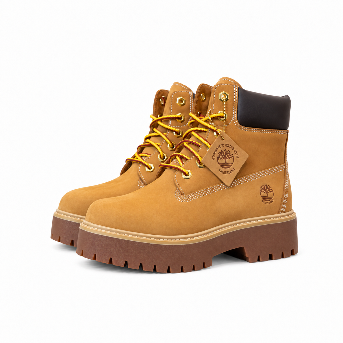 Timberland Stone Street 6-Inch Platform Waterproof – Wheat Donna