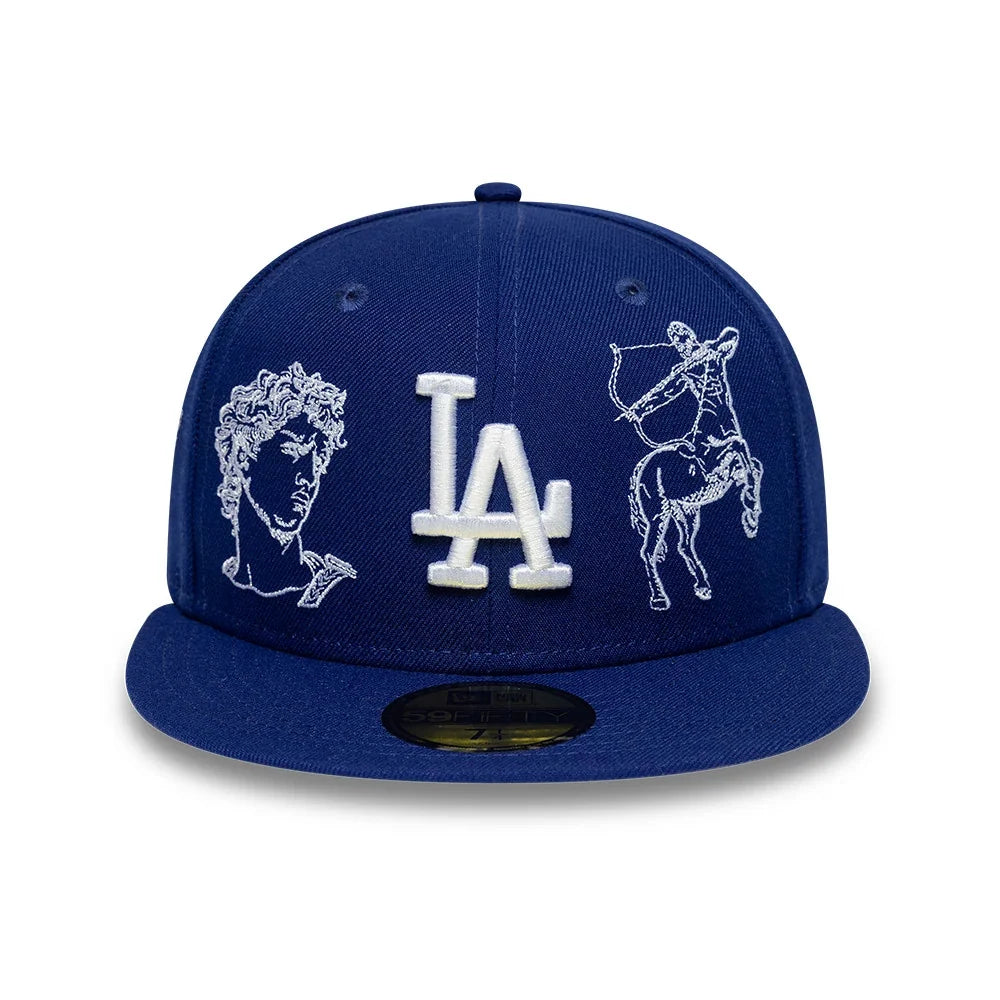new era cappello 59FIFTY LA Dodgers MLB Mythical Dark Blue FItted