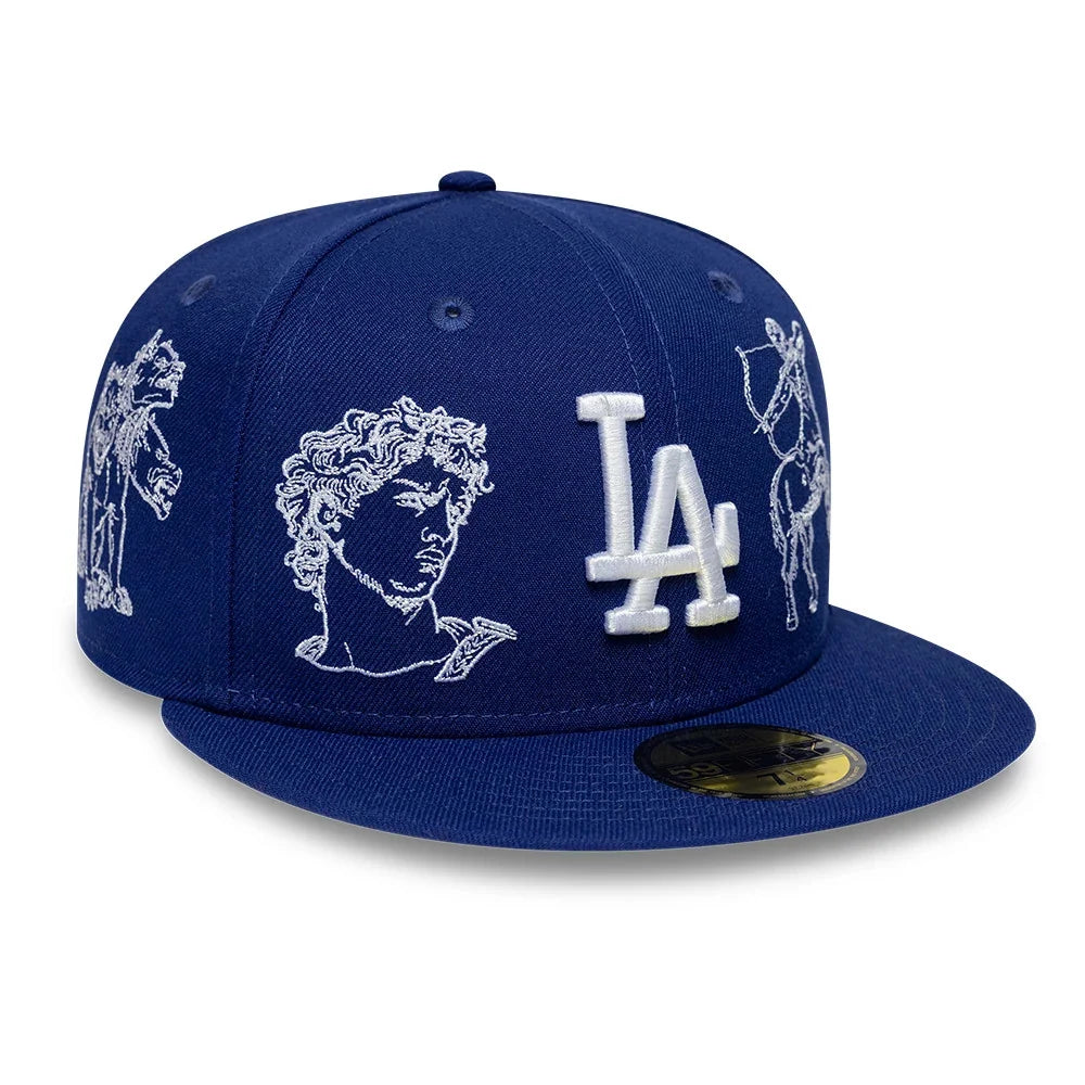 new era cappello 59FIFTY LA Dodgers MLB Mythical Dark Blue FItted