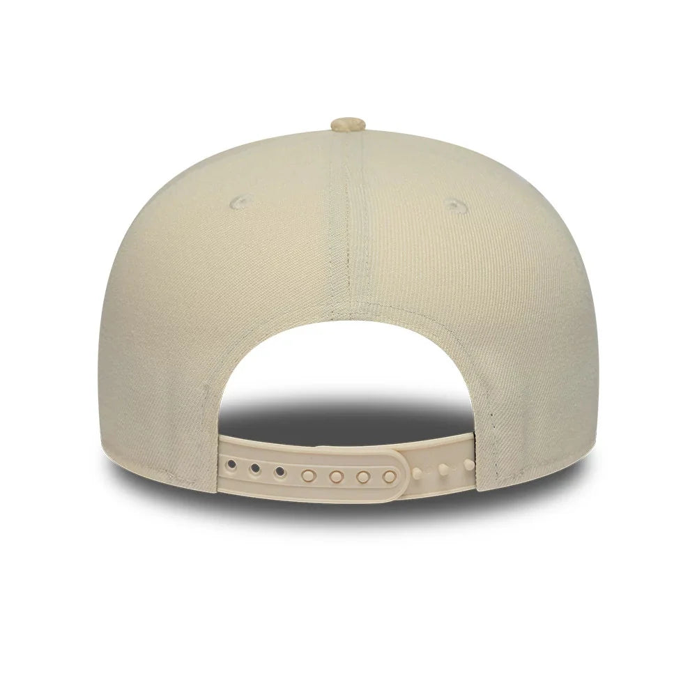 New Era Cappello 9Fifty New York Yankees MLB Cord Visor Beige Original Fit Snapback Adjustable