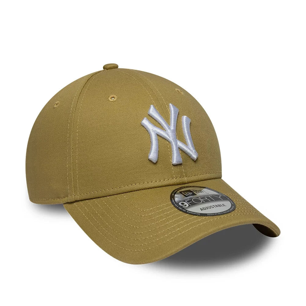 new era cappello 9FORTY New York Yankees MLB League Essential Green Adjustable
