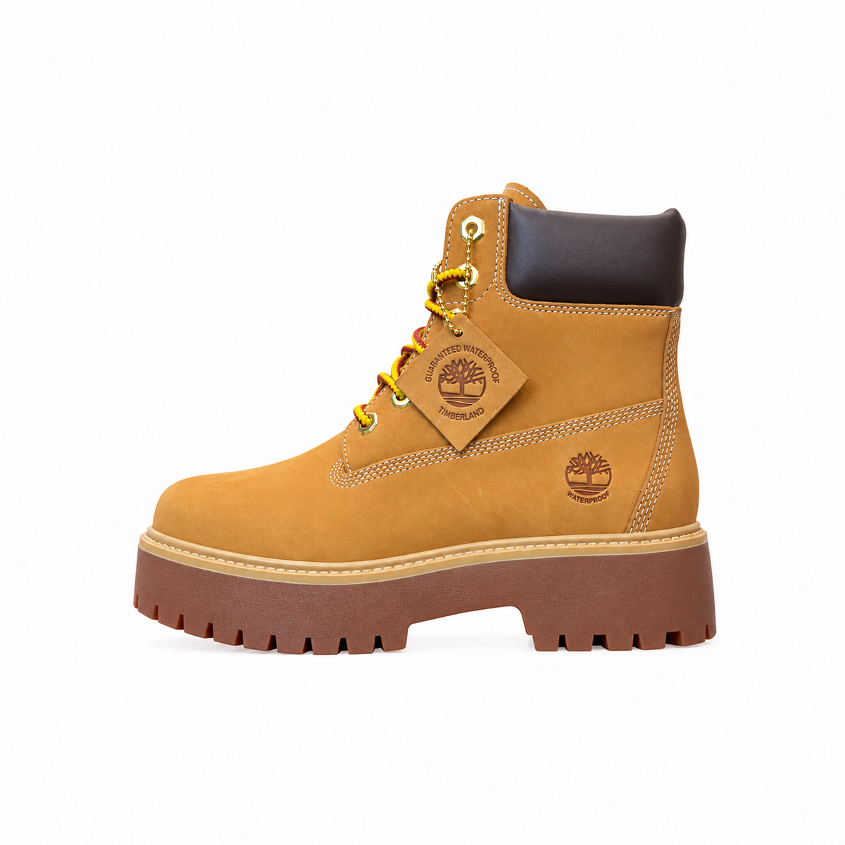 Timberland Stone Street 6-Inch Platform Waterproof – Wheat Donna