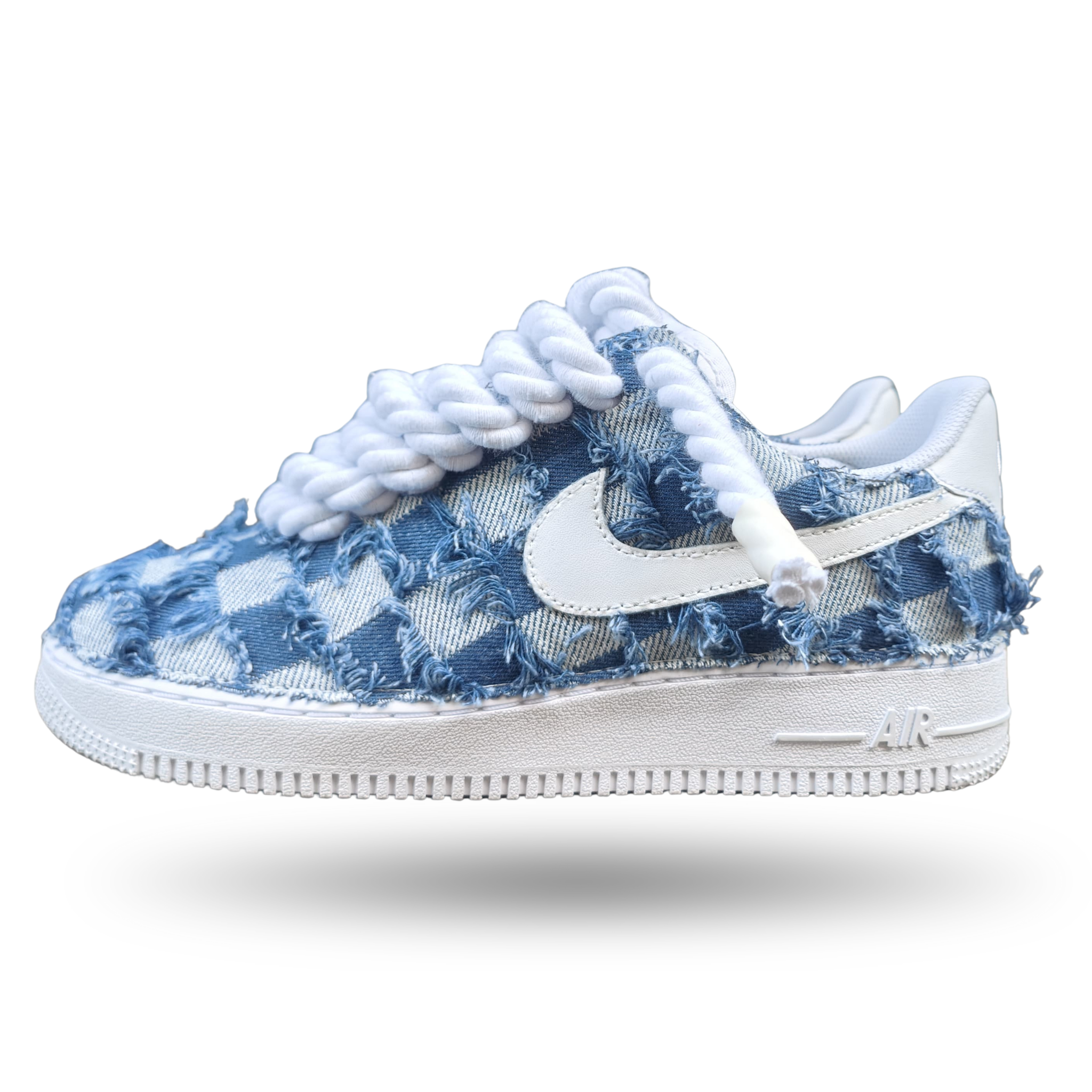 NIKE AIR FORCE ROPE DENIM MOOD 3