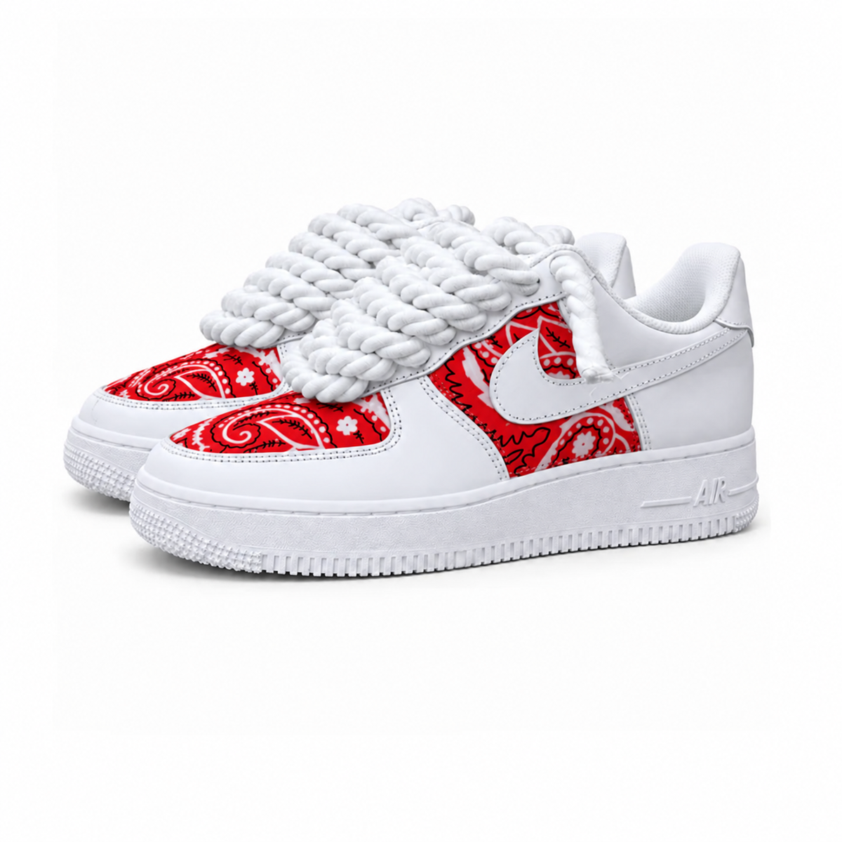 Nike Air Force 1 Bandana&Rope "Red Edition"