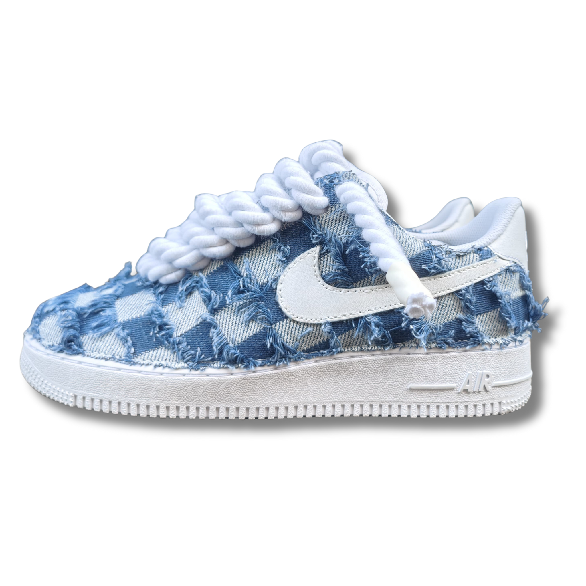 NIKE AIR FORCE ROPE DENIM MOOD 3