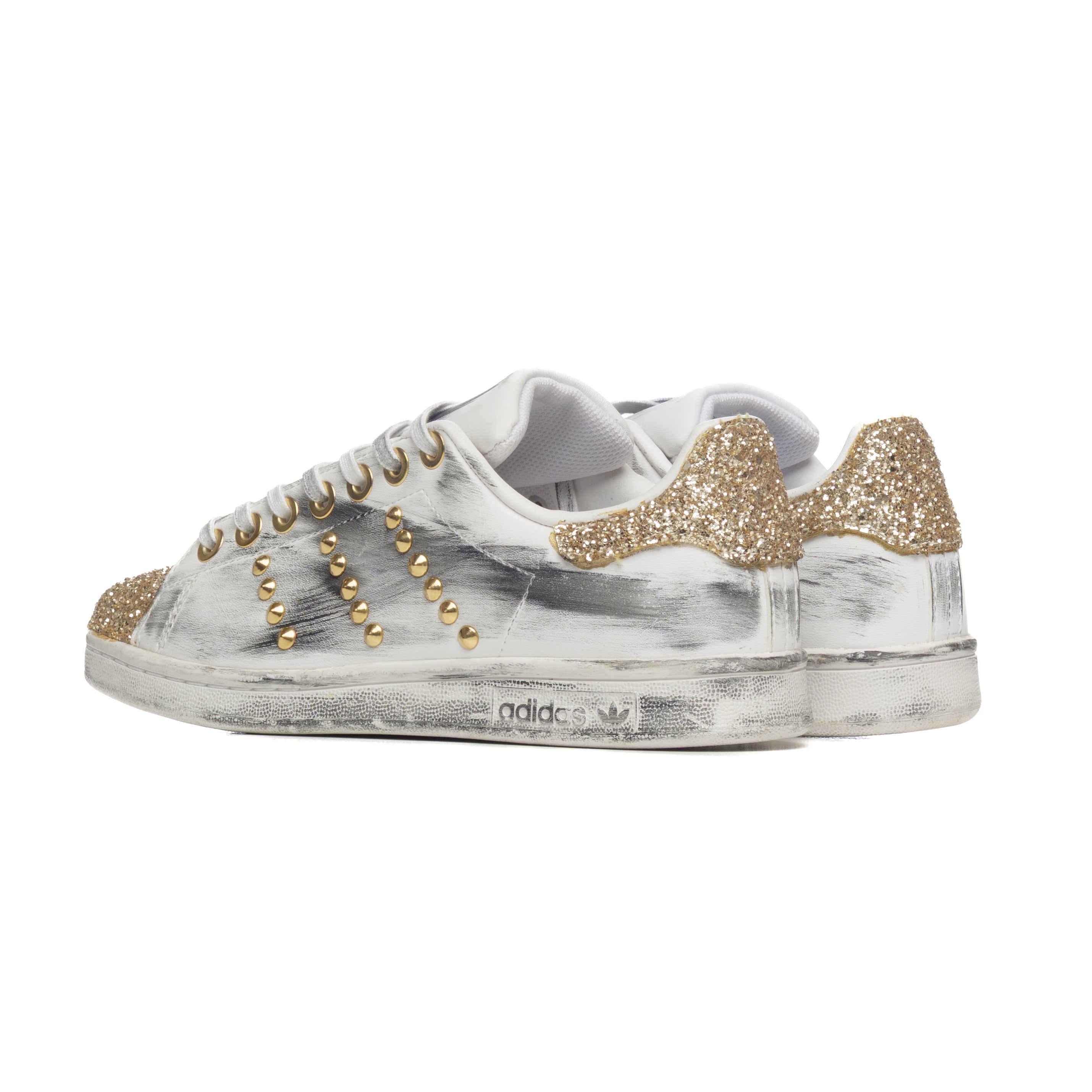 Stan Smith Total Glitter Gold