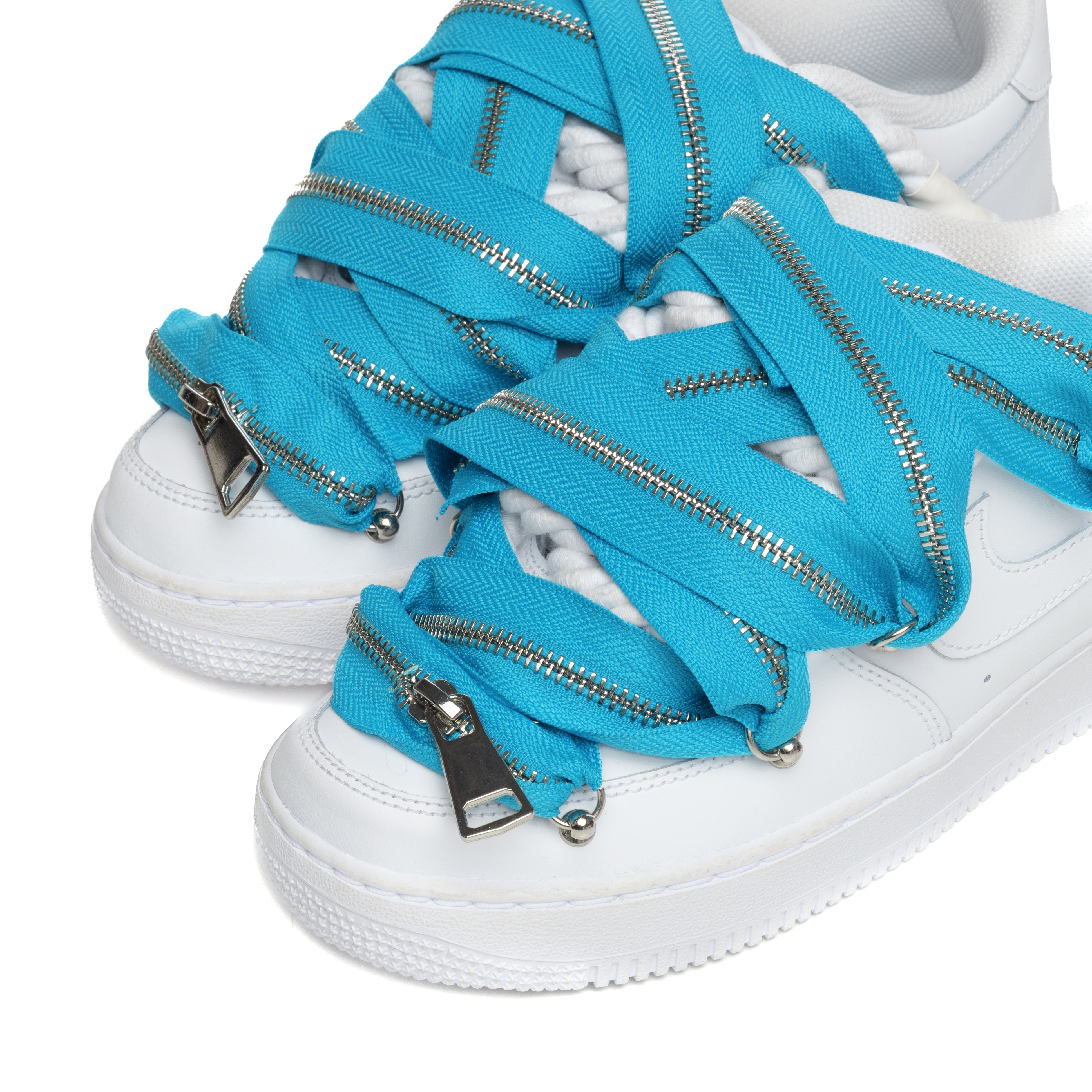 LACETS EN CORDE NIKE AIR FORCE ZIP TURQUOISE