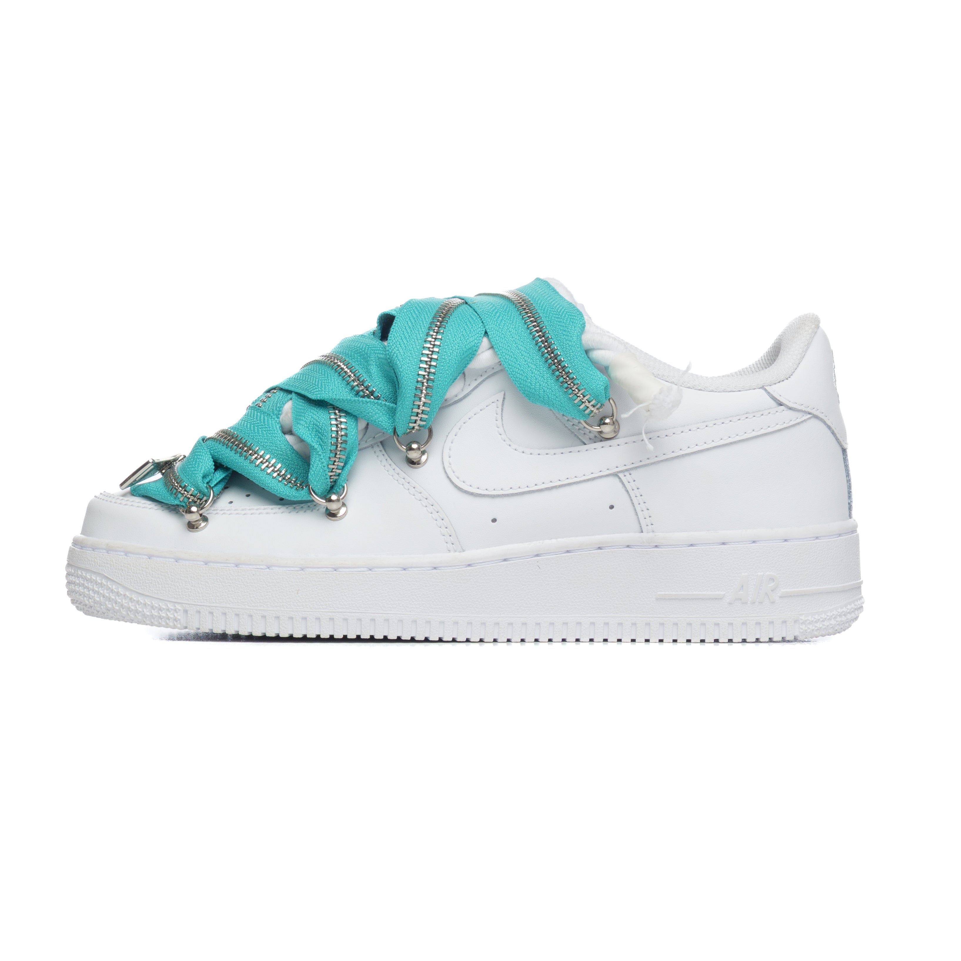 NIKE AIR FORCE ROPE LACES ZIP TIFFANY