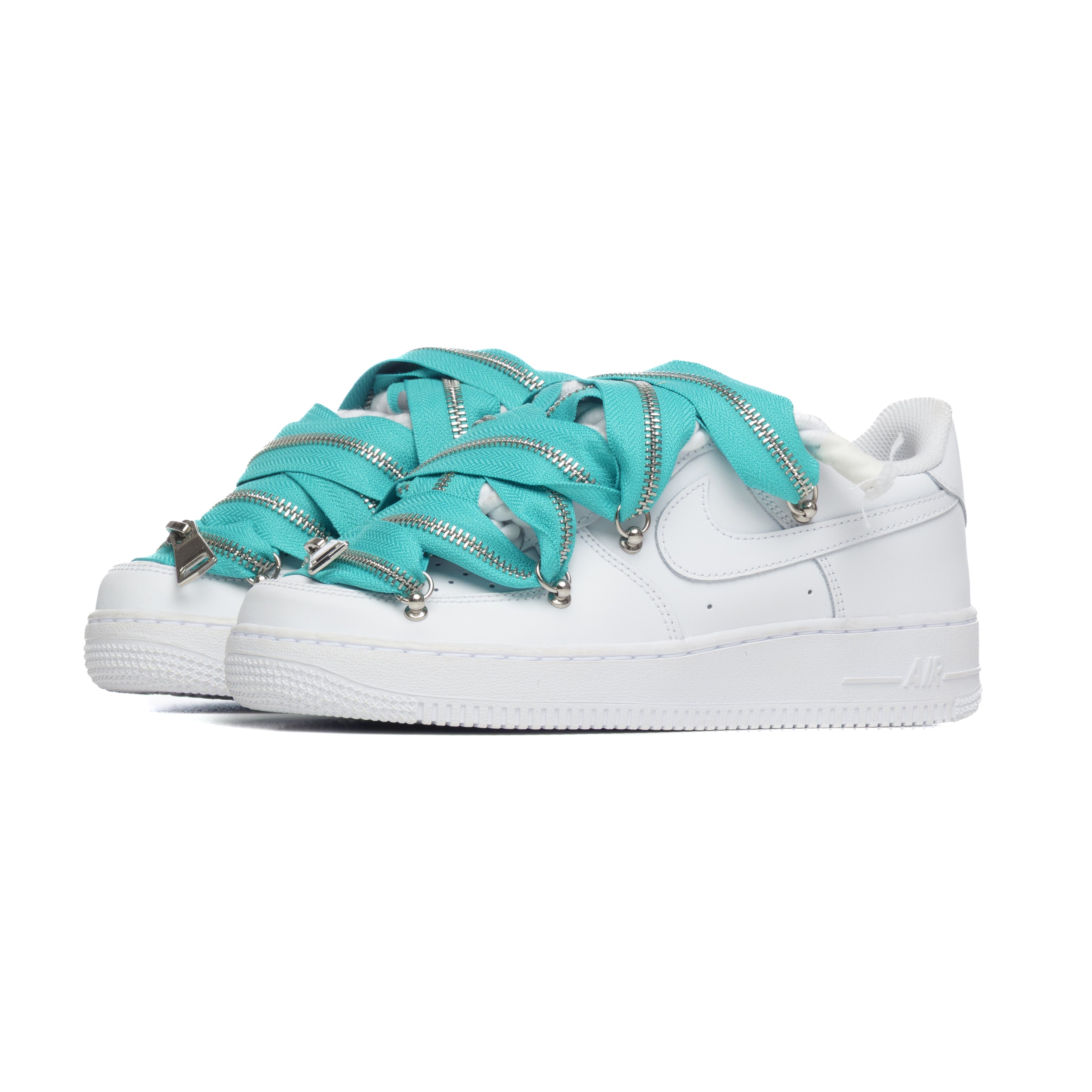 NIKE AIR FORCE ROPE LACES ZIP TIFFANY
