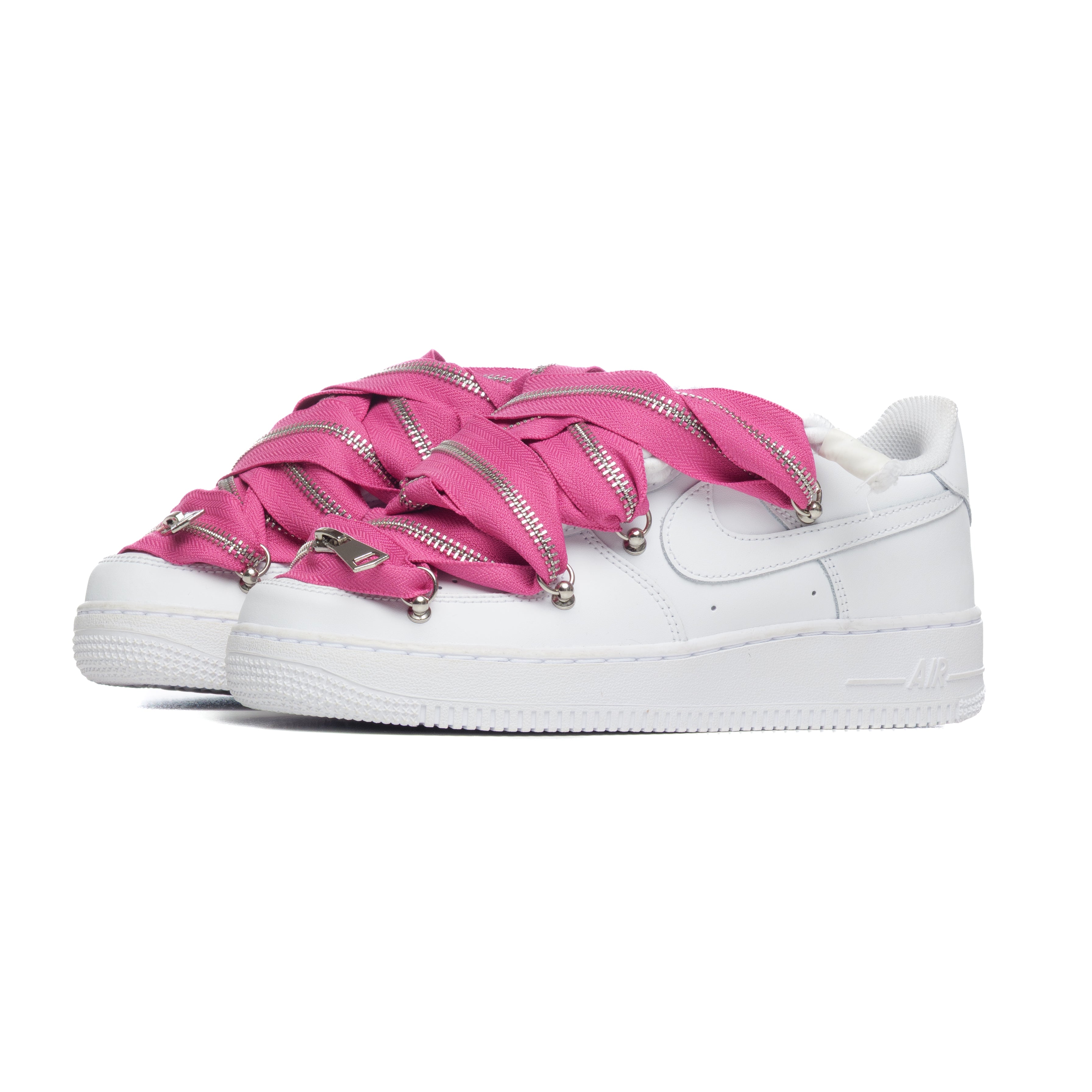 NIKE AIR FORCE ROPE LACES ZIP FUCSIA
