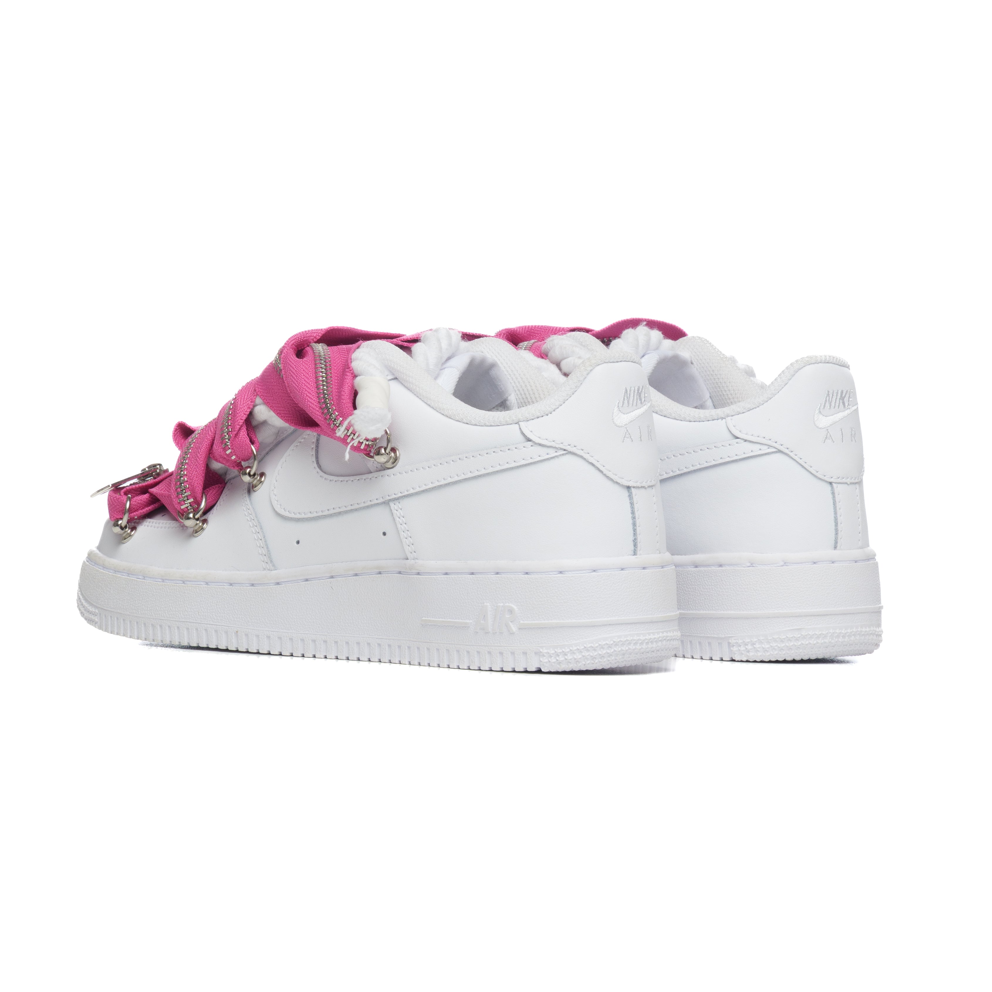 NIKE AIR FORCE ROPE LACES ZIP FUCHSIA
