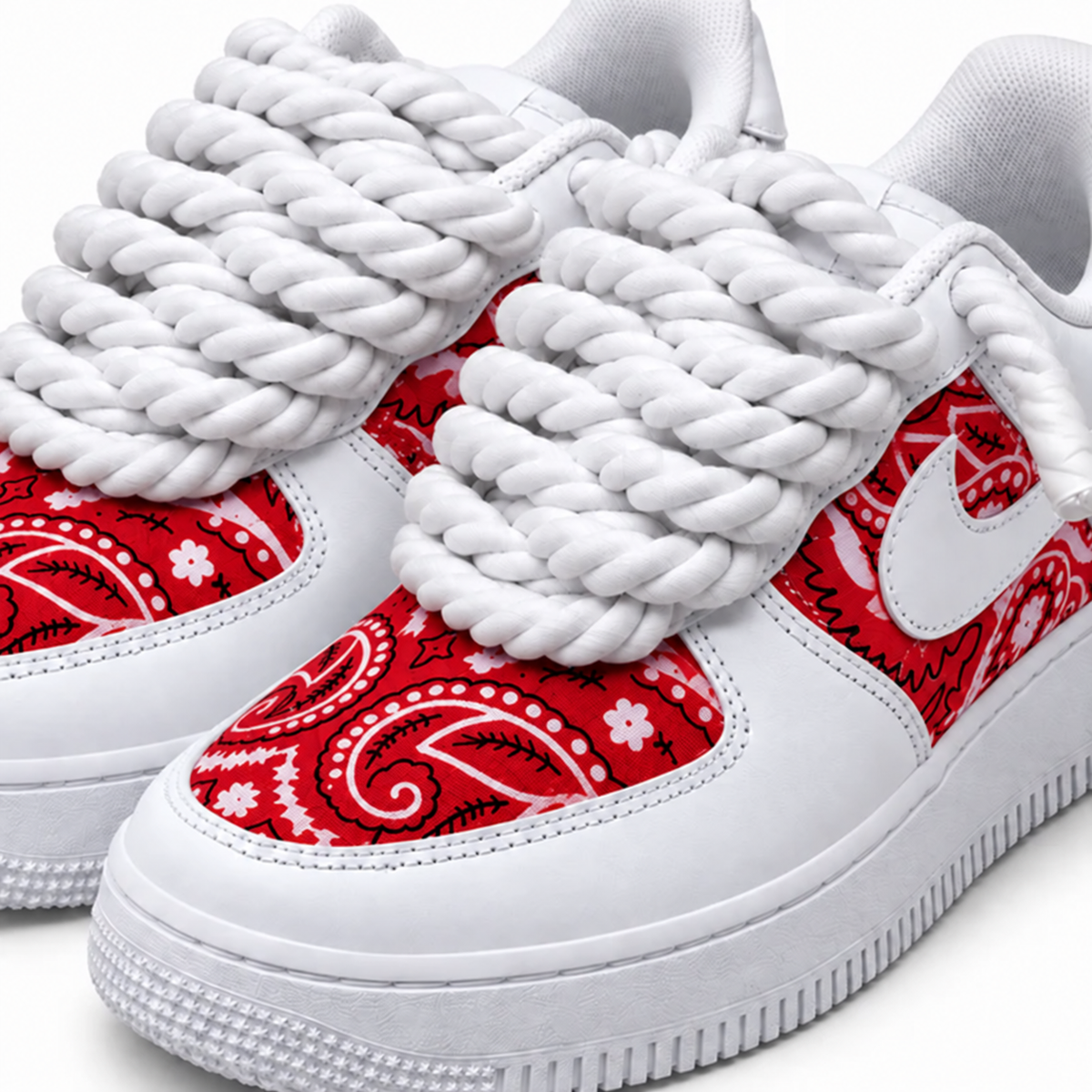 Nike Air Force 1 Bandana&Rope "Red Edition"