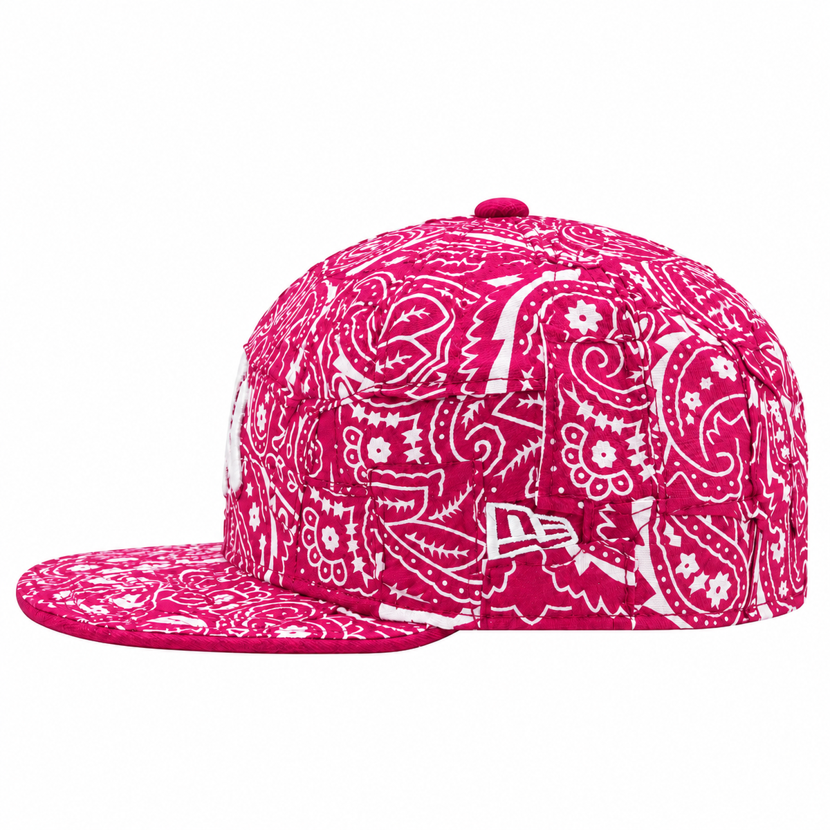 CAP CUSTOM NEW ERA 59FIFTY BANDANA WRAP 2WAY CIANO & MAGENTA