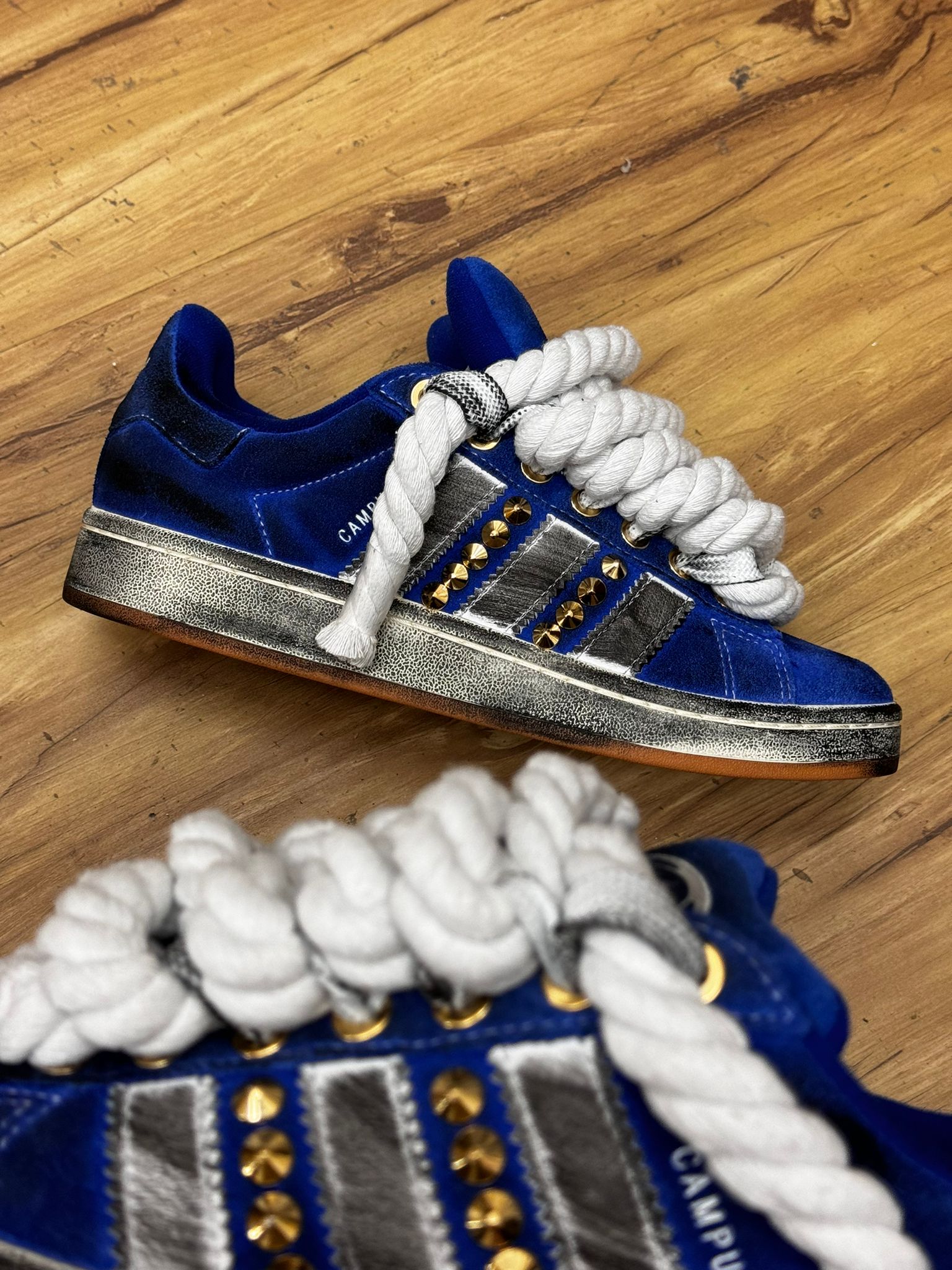 Snezed ADIDAS CAMPUSROPE LACES BLU