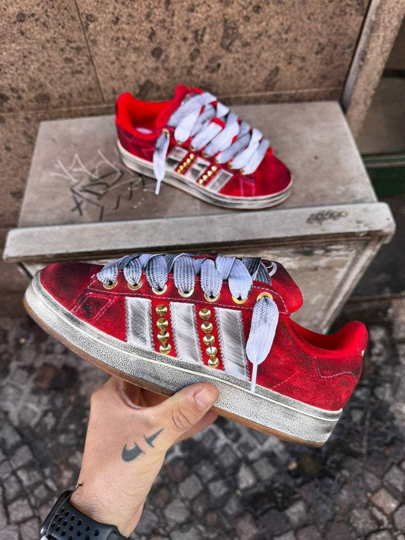 Red and gold adidas best sale