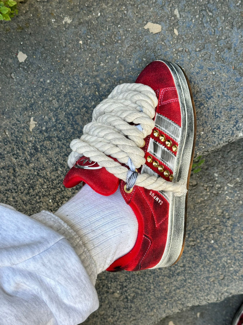 Red adidas shoe laces online