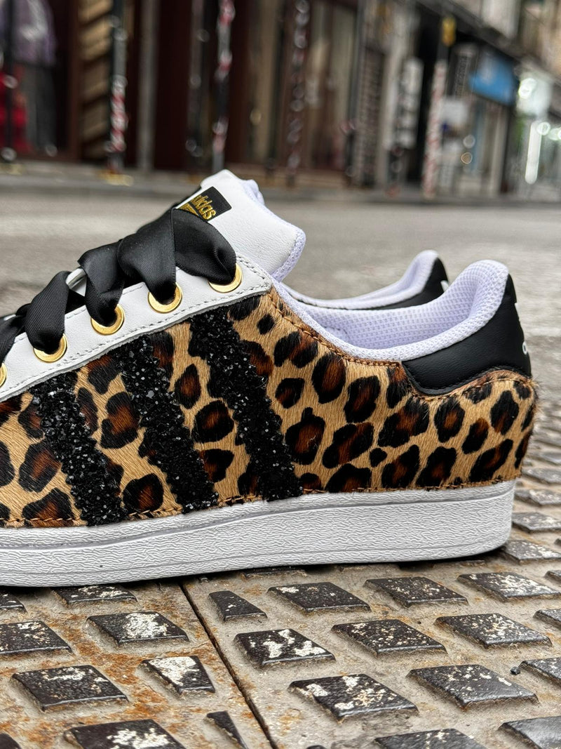 Snezed ADIDAS SUPERSTARLEOPARD BLACK