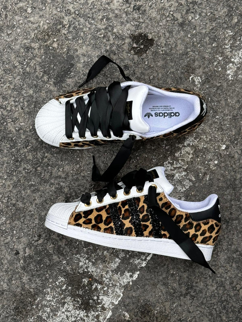 Snezed ADIDAS SUPERSTARLEOPARD BLACK