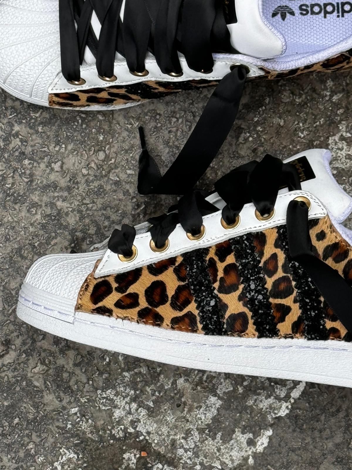 Snezed ADIDAS SUPERSTARLEOPARD BLACK