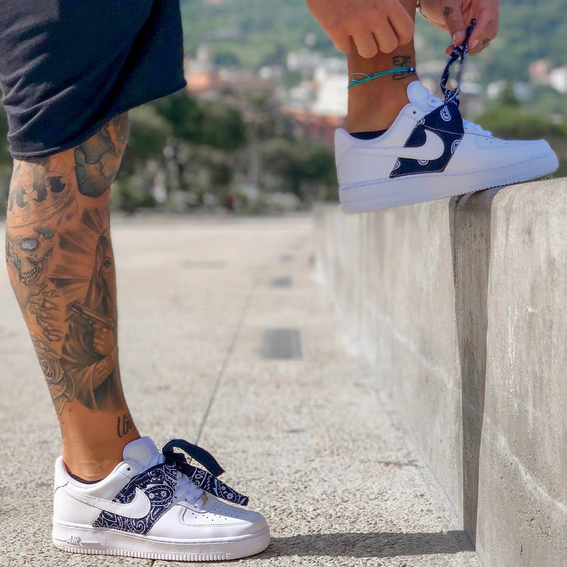 Blue bandana air force 1 online