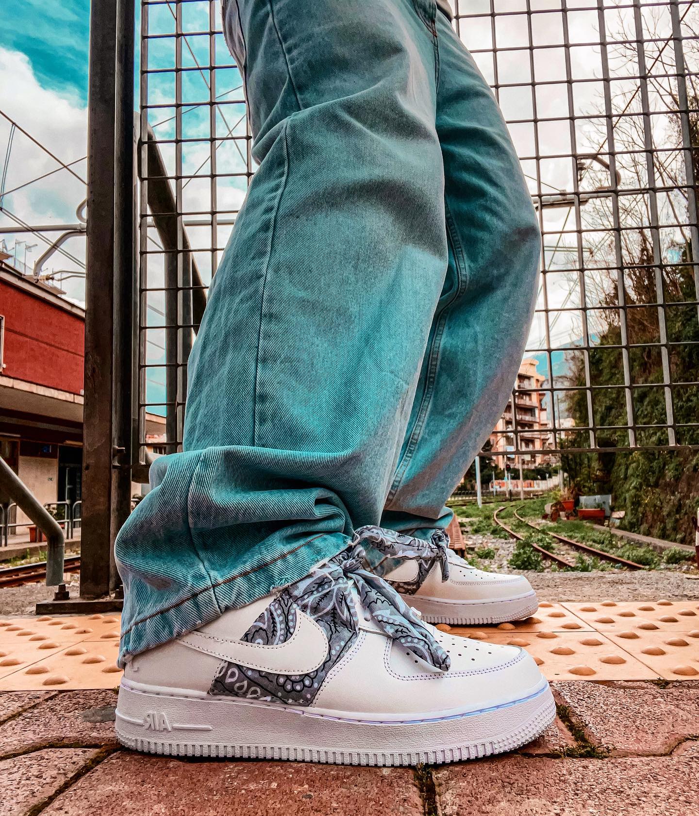 Snezed AIR FORCEBANDANA GREY