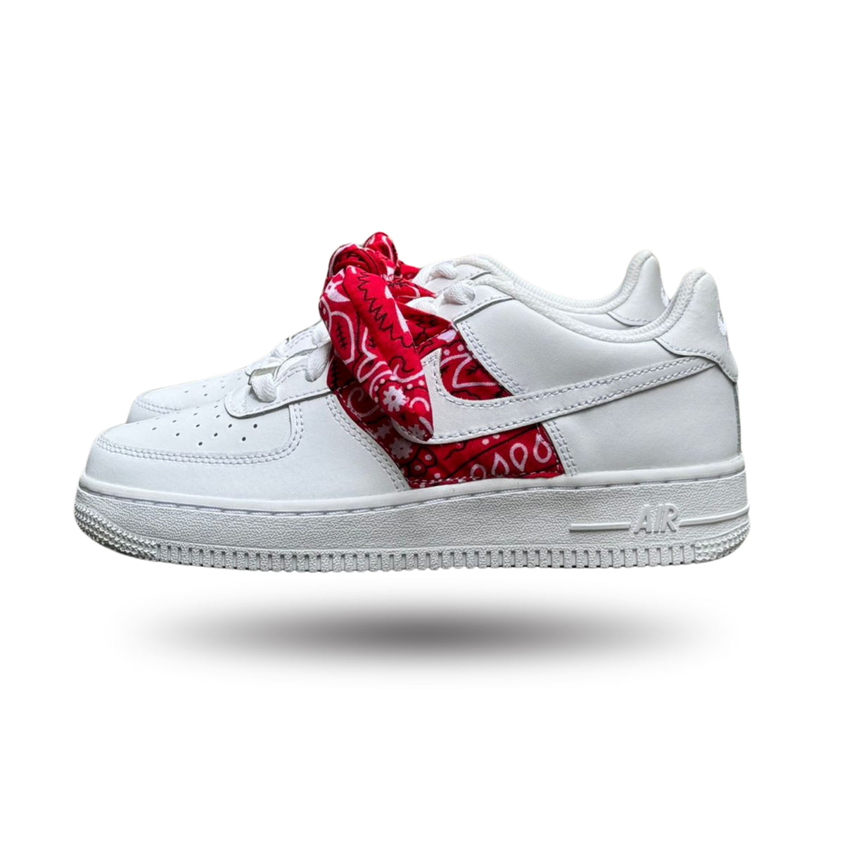 Red Bandana Shoes Air Force Custom Bandana AIR FORCE RED BANDANA