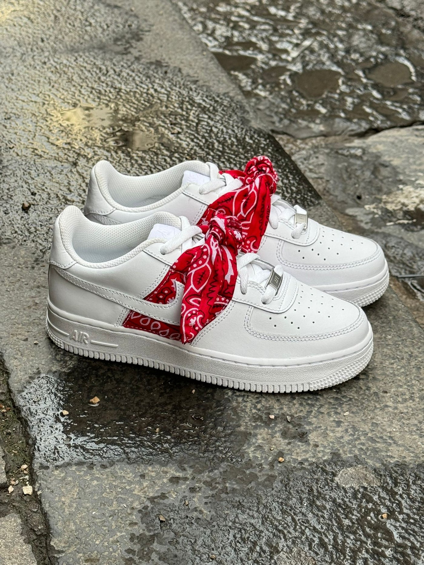 Scarpe nike air force 1 rosse on sale