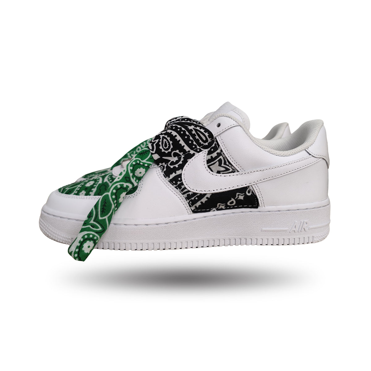 Black And White Air Force Bandana Custom AIR FORCE DOUBLE BANDANA