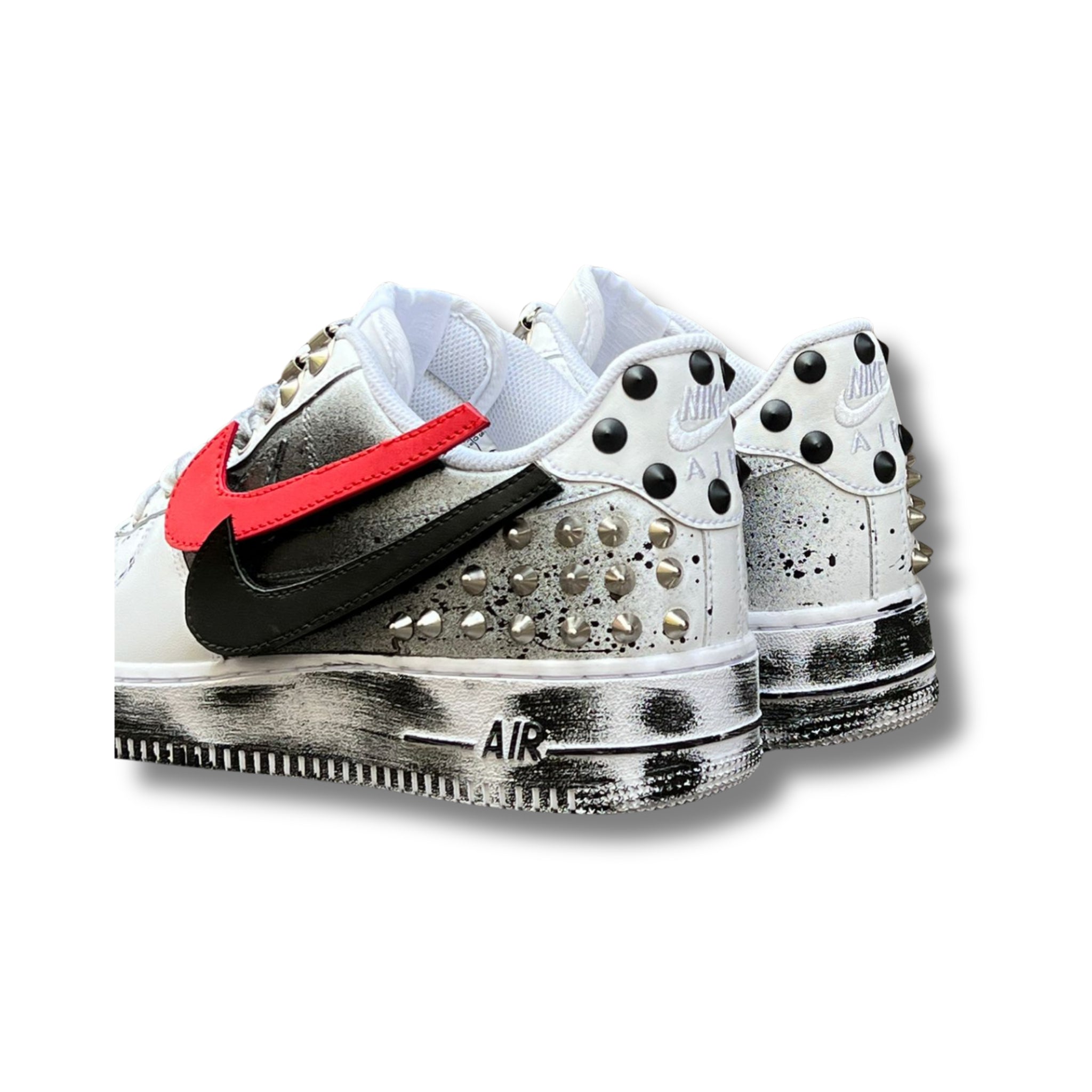 nike air force 1 white double swoosh