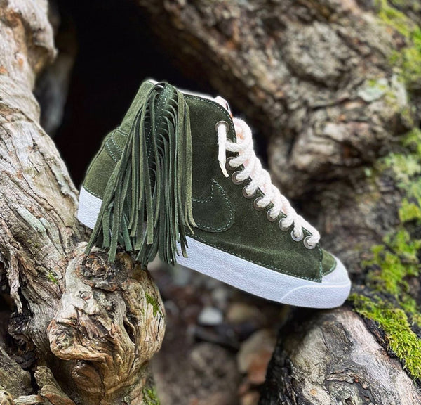 NUBUCK PINE GREEN EDITION BLAZER