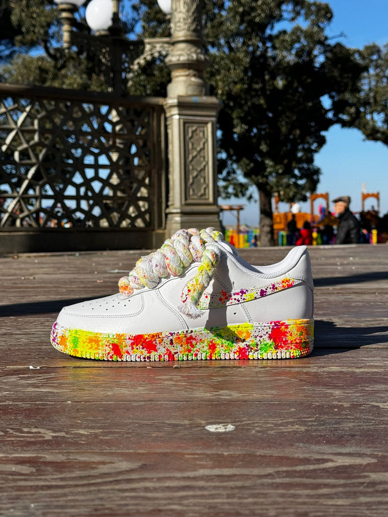 AIR FORCE 1 ROPE LACES COLOR Snezed