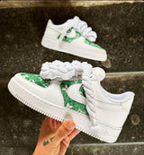 AIR FORCE ROPE WHITE GREEN MOOD 7