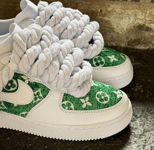 AIR FORCE ROPE WHITE GREEN MOOD 7