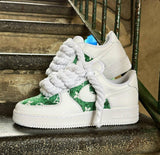 AIR FORCE ROPE WHITE GREEN MOOD 7