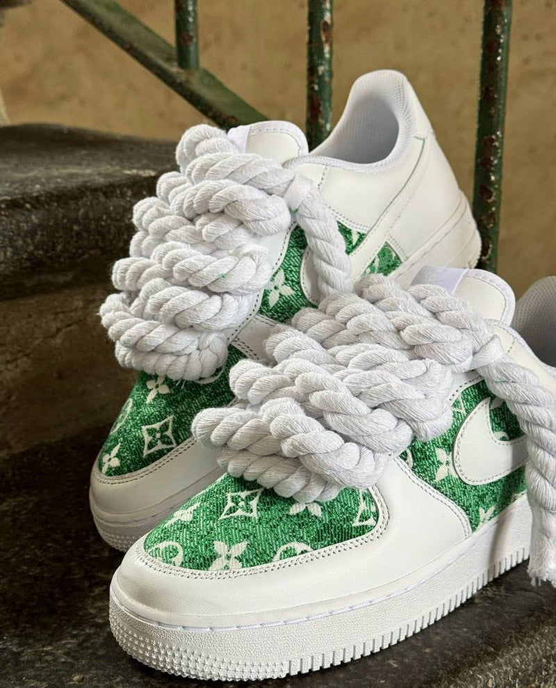 AIR FORCE ROPE WHITE GREEN MOOD 7