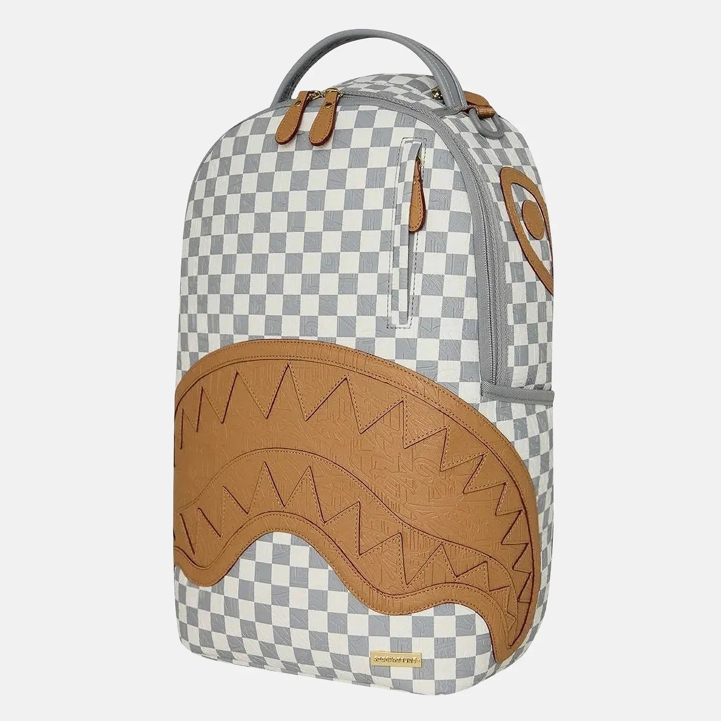 Sprayground Zaino unisex Embossed Cream panna/grigio
