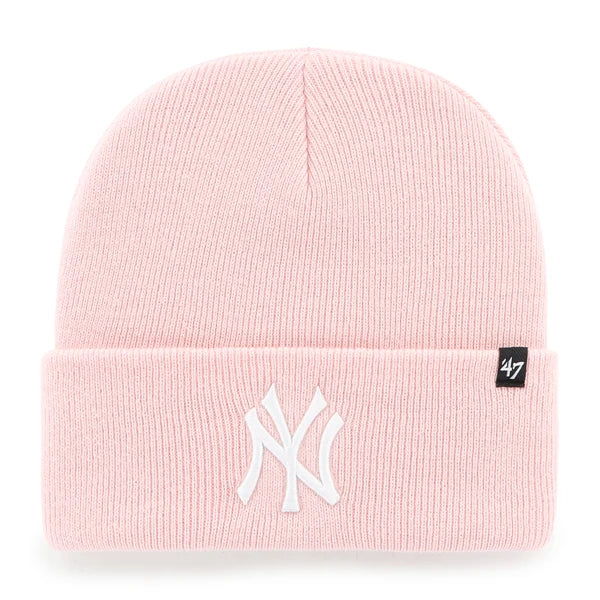 ’47 Brand CUFF KNIT New York Yankees MBL Haymaker Pink