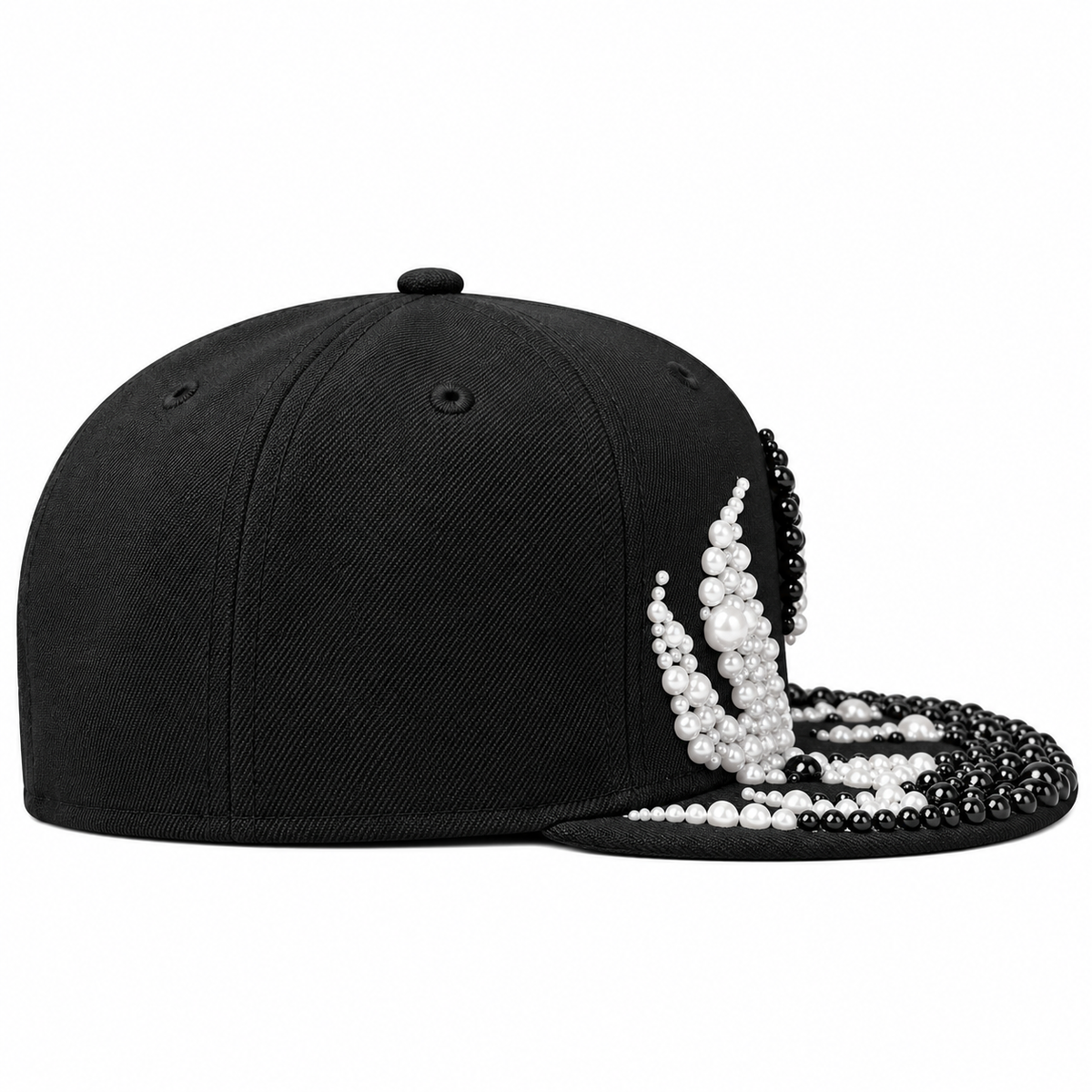 CAP CUSTOM NEW ERA 59FIFTY “NY BLACK PEARL FLAME”