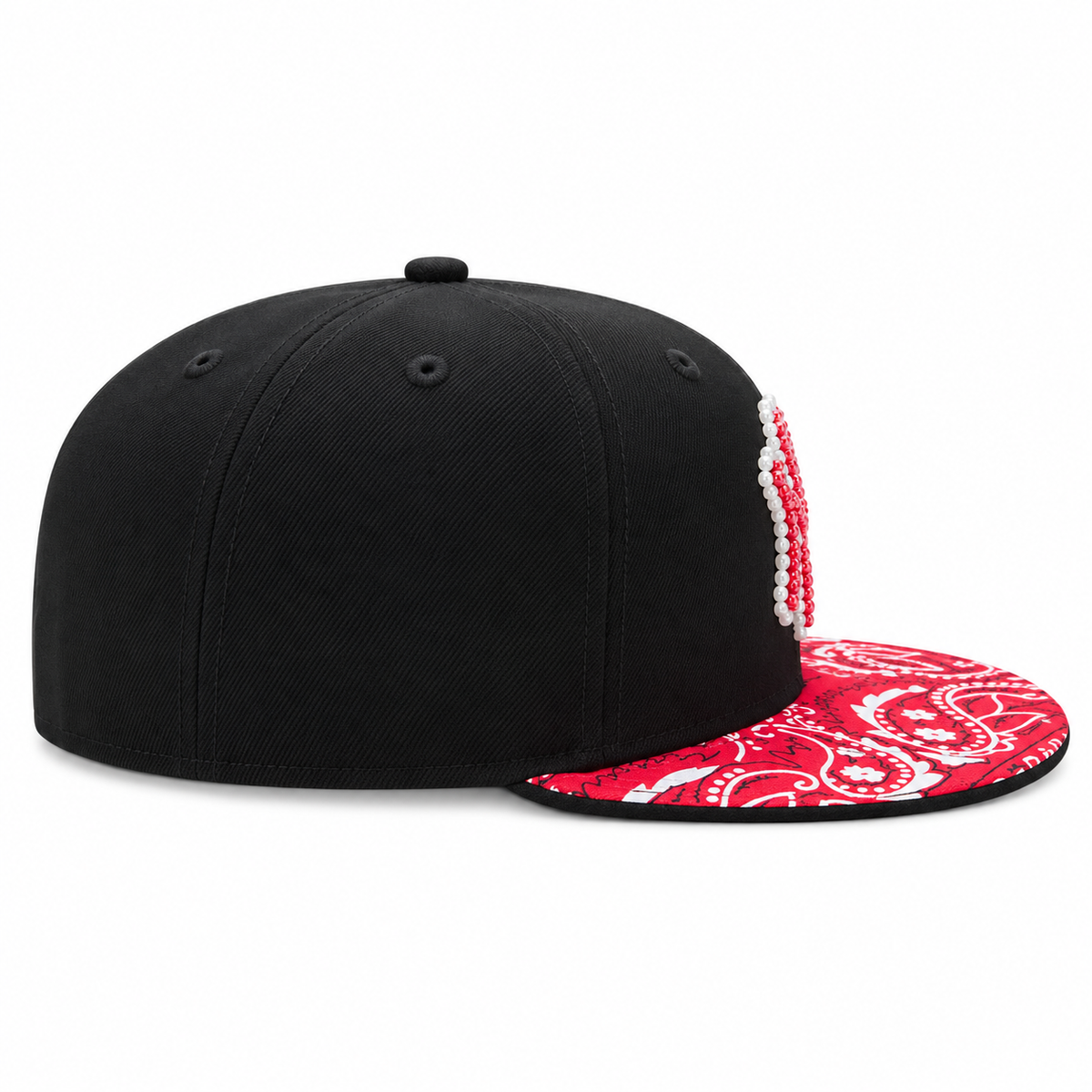 CAP CUSTOM NEW ERA 59FIFTY “NY RUBY BANDANA”
