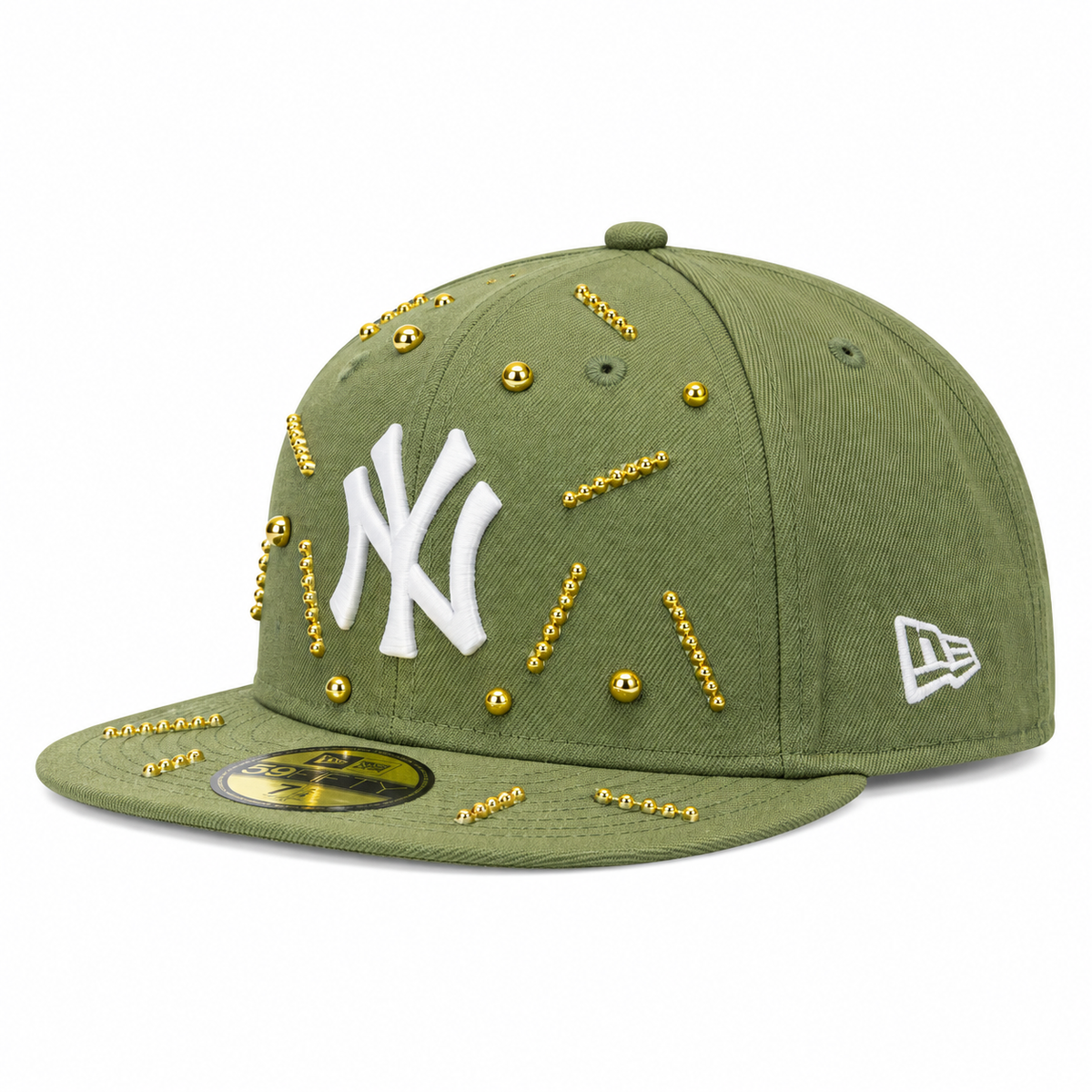 Cap New Era Custom “Military Gold”
