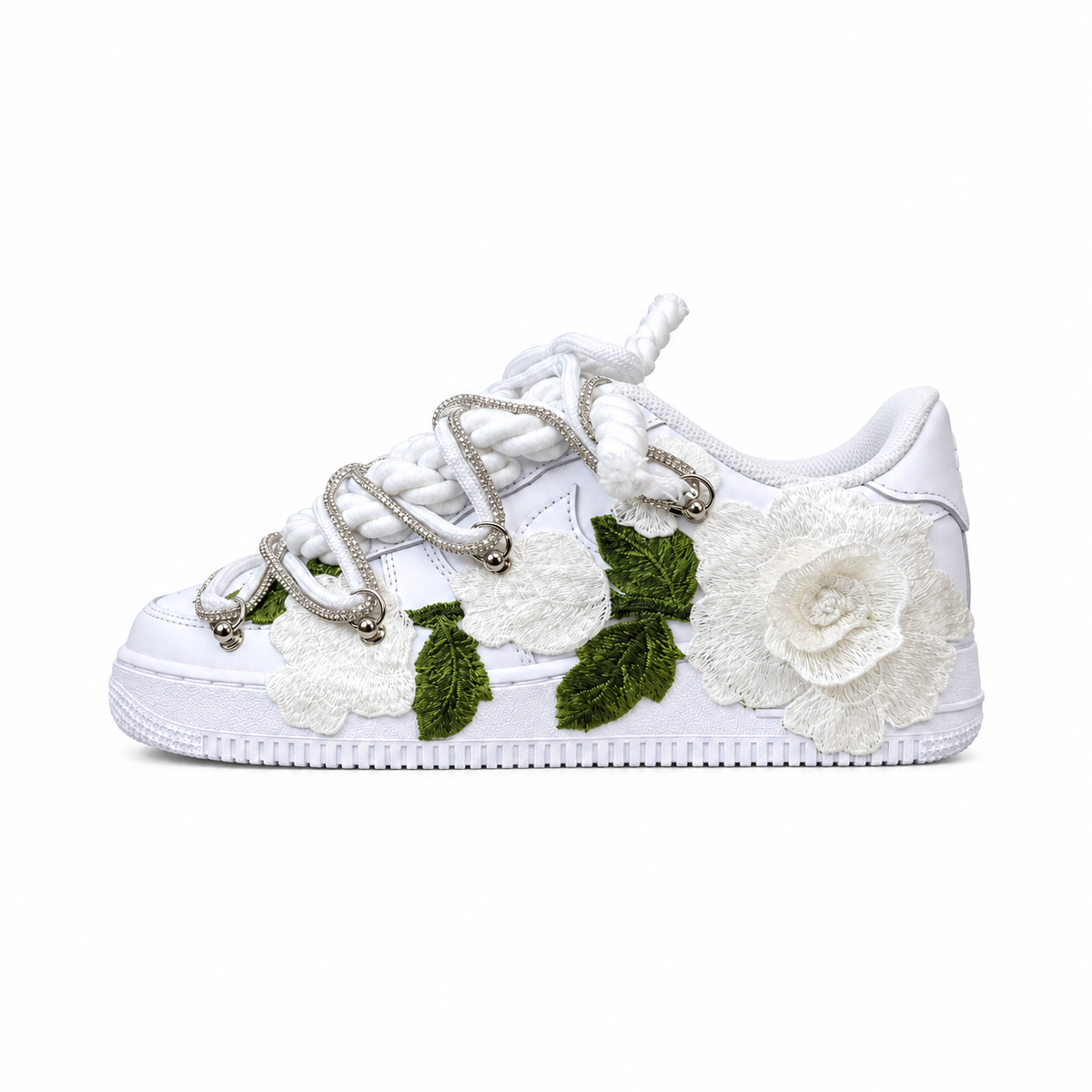 Nike Air Force “White Roses”