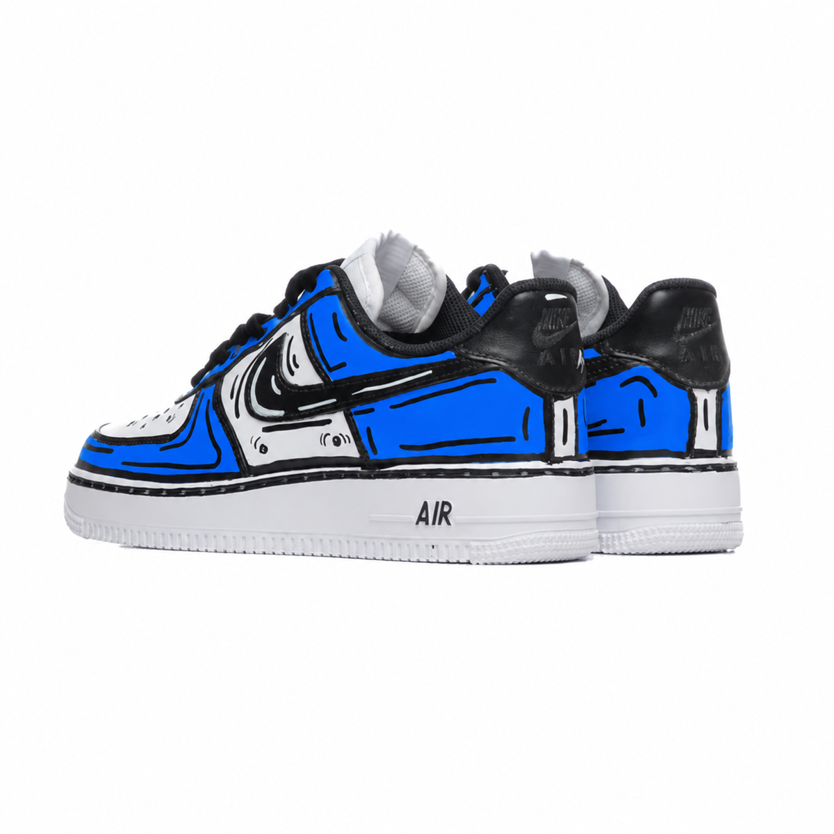 NIKE AIR FORCE "INKED FORCE BLUE EDITION"