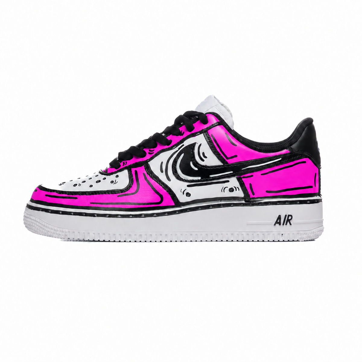 Nike Air Force 1 "Inked Force Fucsia Fluo Edition"