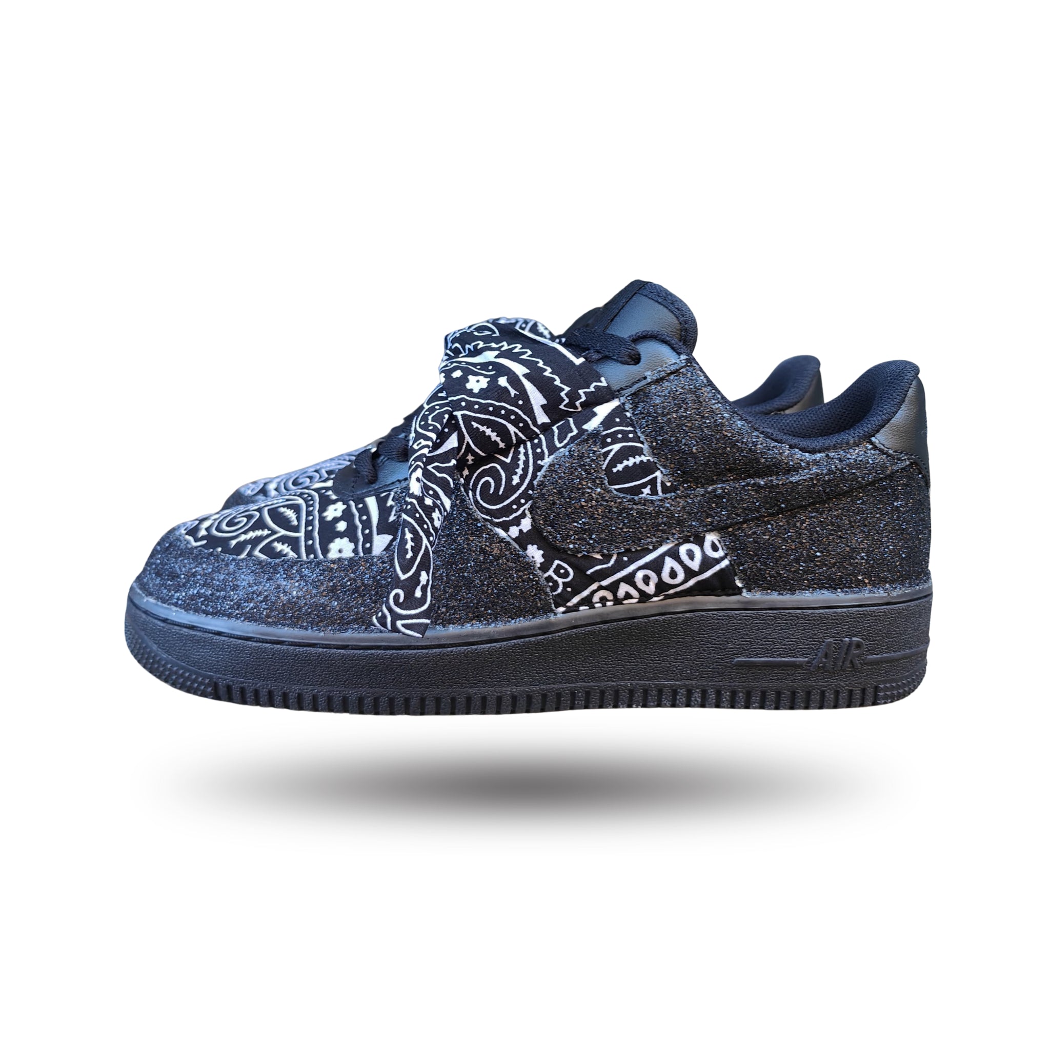 Snezed AIR FORCEGLITTER BANDANA BLACK