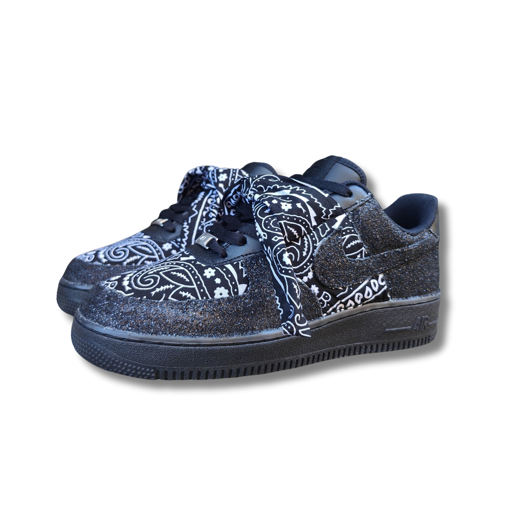 Snezed AIR FORCEGLITTER BANDANA BLACK