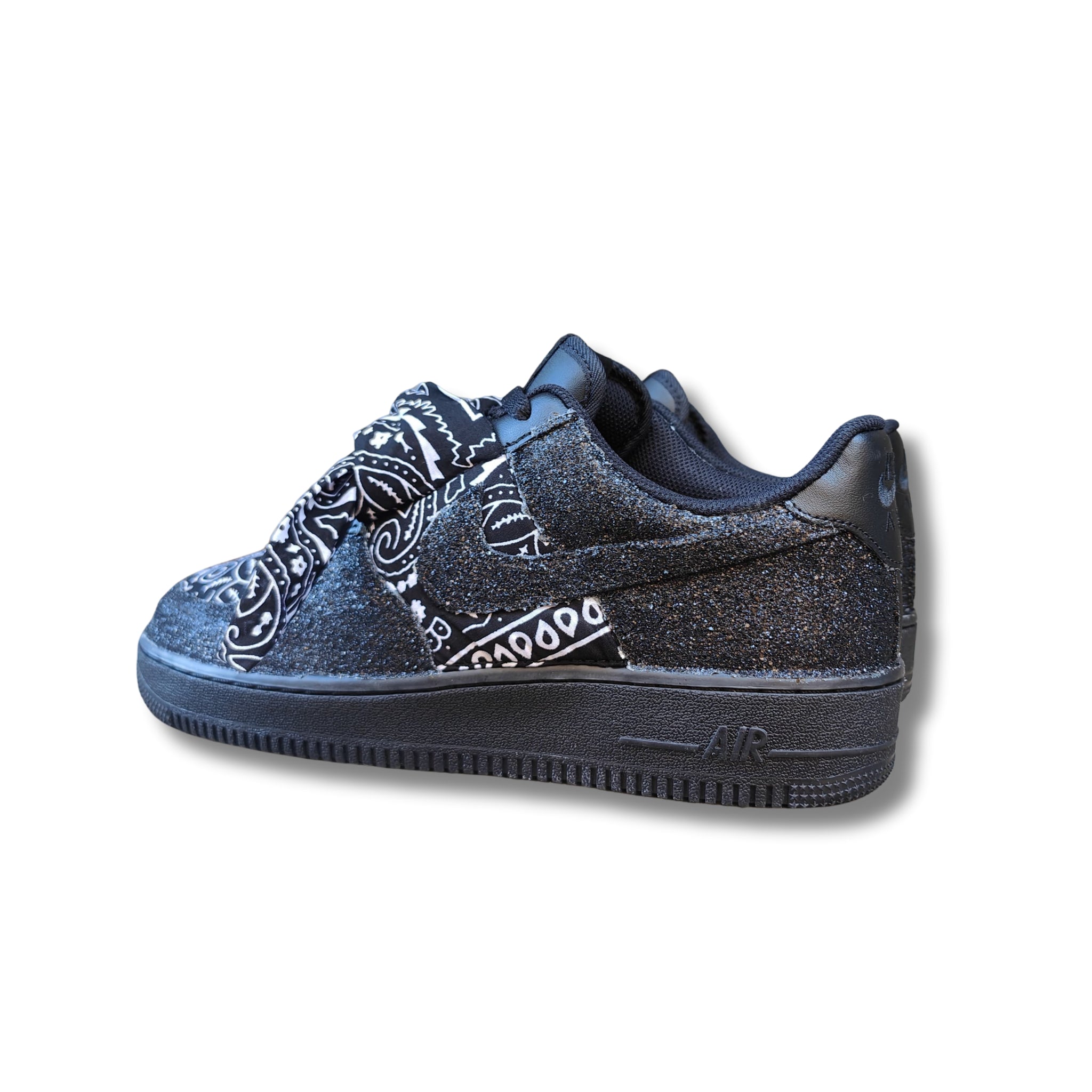 Snezed AIR FORCEGLITTER BANDANA BLACK