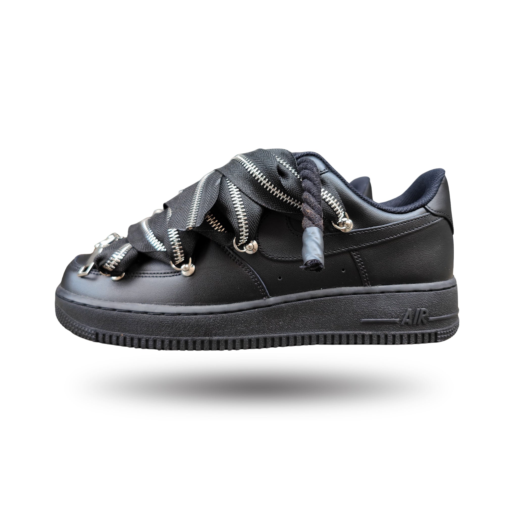 Snezed AIR FORCEROPE BLACK ZIP BLACK