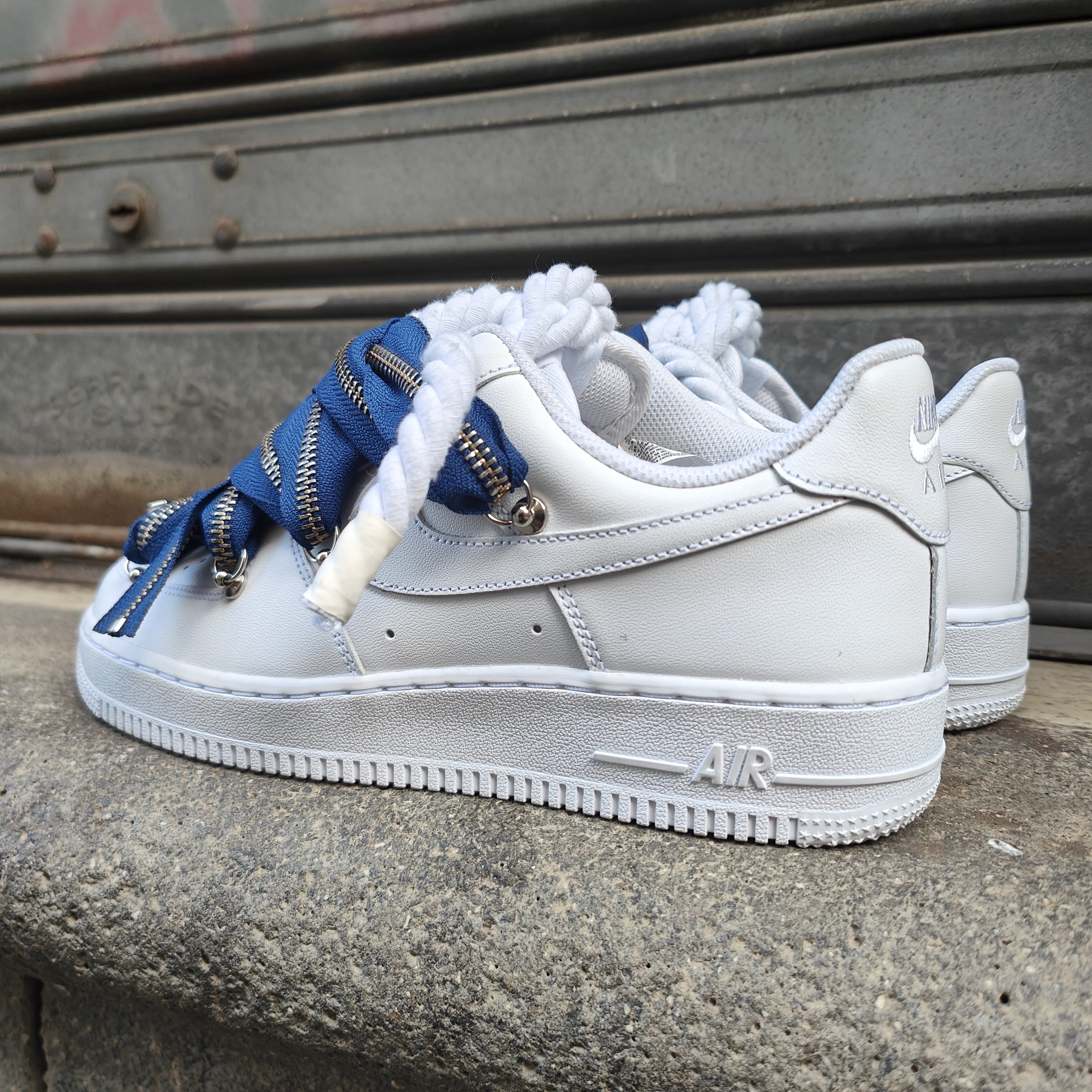 Snezed AIR FORCEROPE LACES BLU ROYAL ZIP