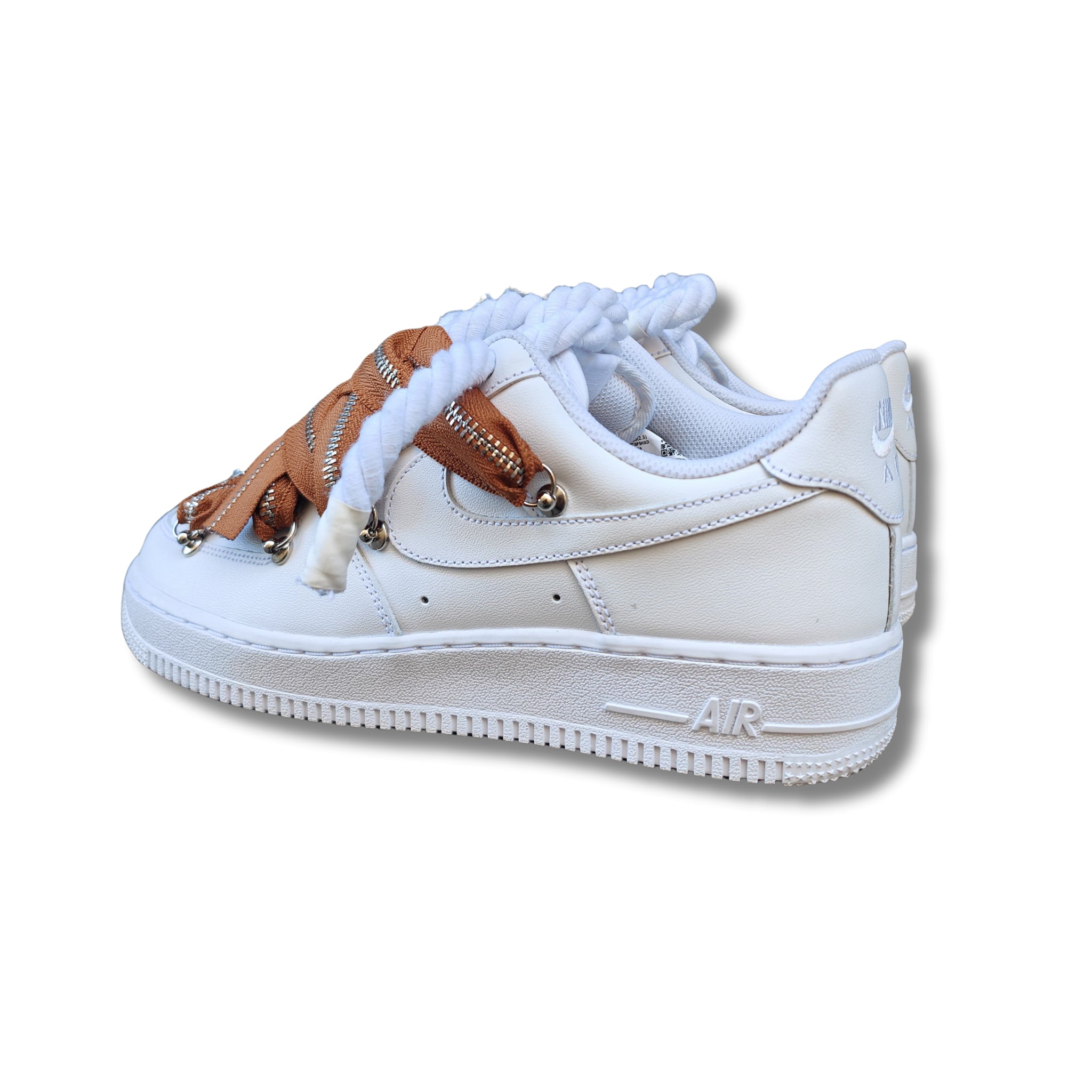 Snezed AIR FORCEROPE LACES BROWN ZIP
