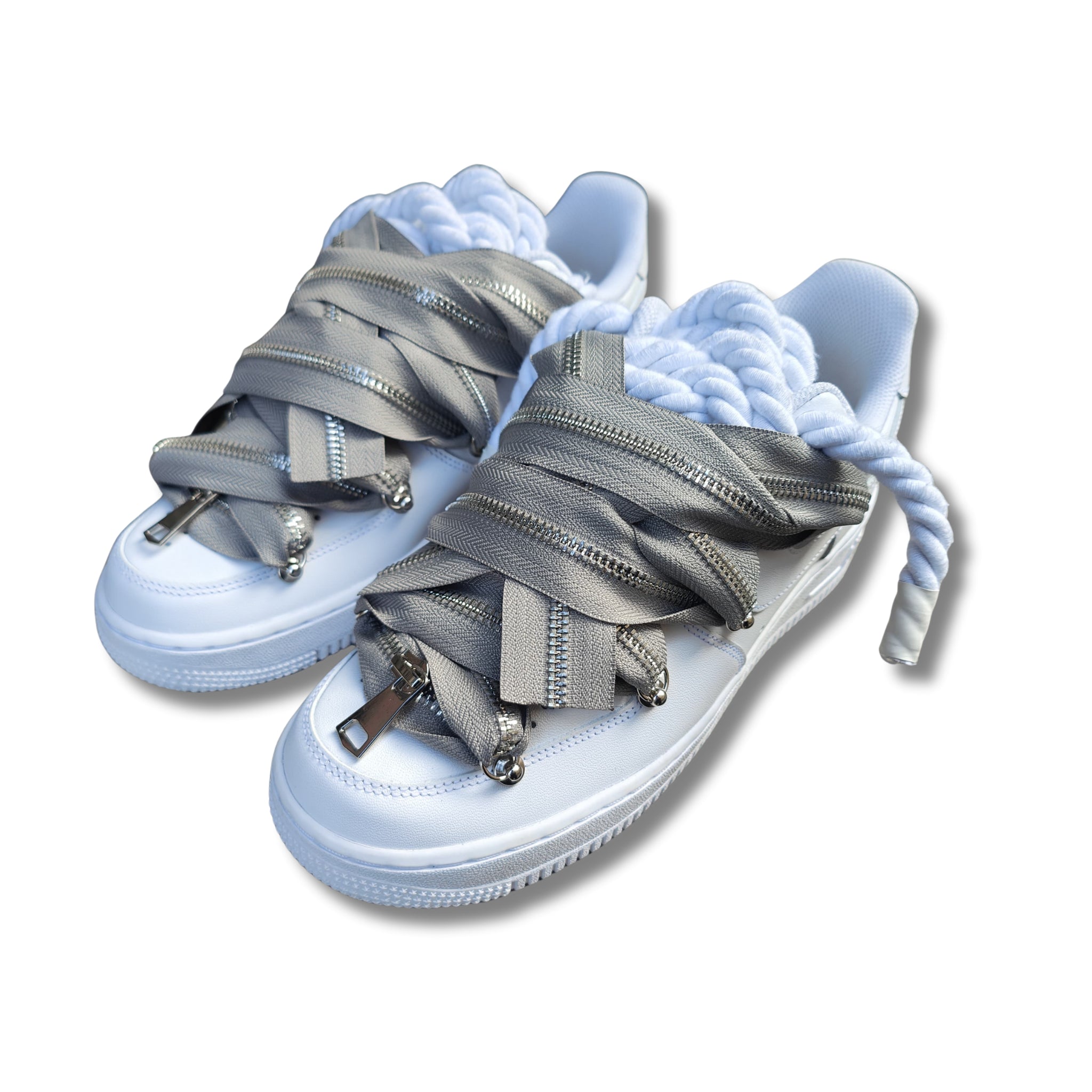 Snezed AIR FORCEROPE LACES GREY ZIP